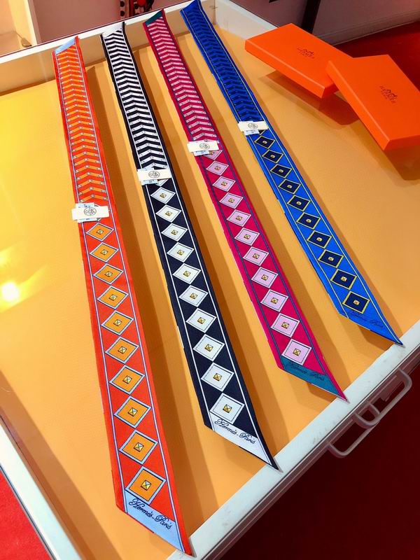 Hermes silk ribbon 5X86cm E071102